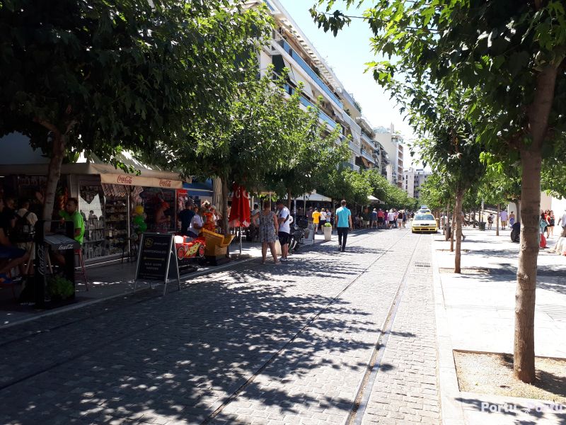 Główna ulica Aten