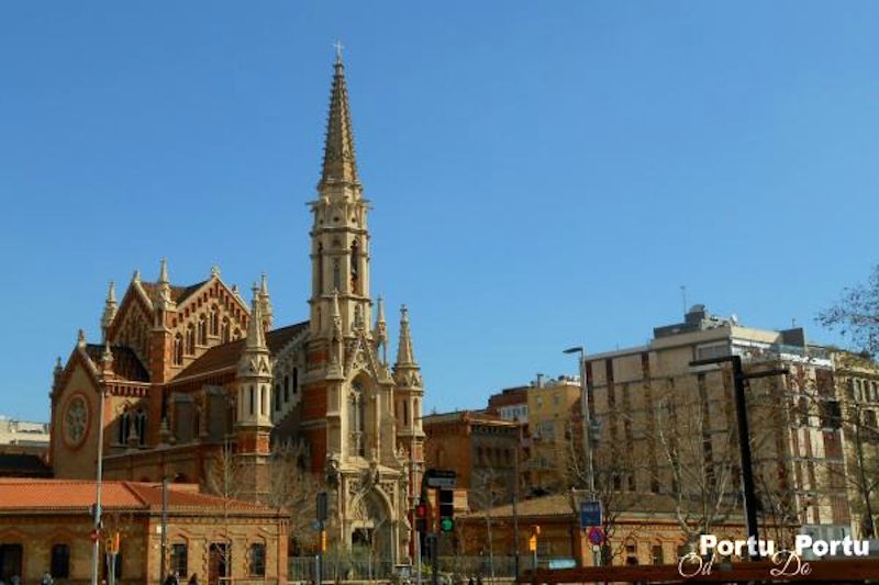Kościół w Barcelonie- jeden z licznych
