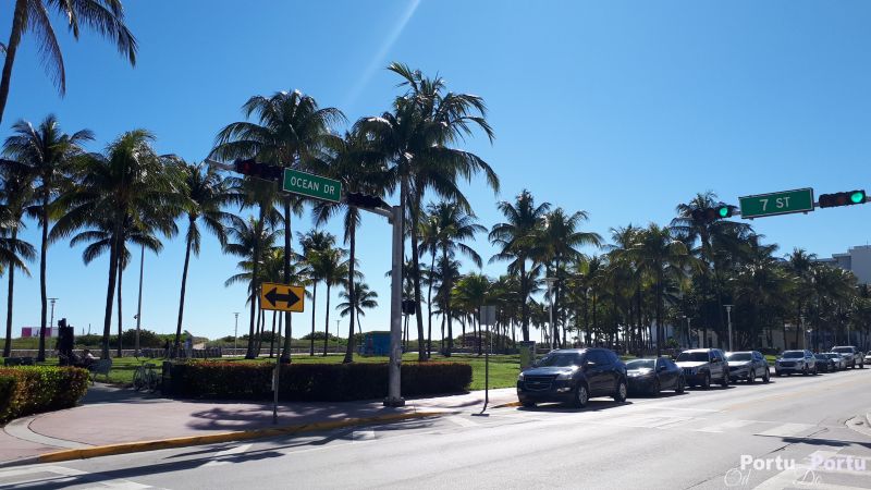 Uliczki w Miami Beach